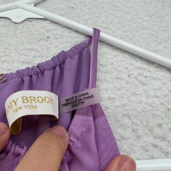 Ramy Brook | Dana Fringe Midi Dress In Maui Lilac XXS - Picture 5 of 11